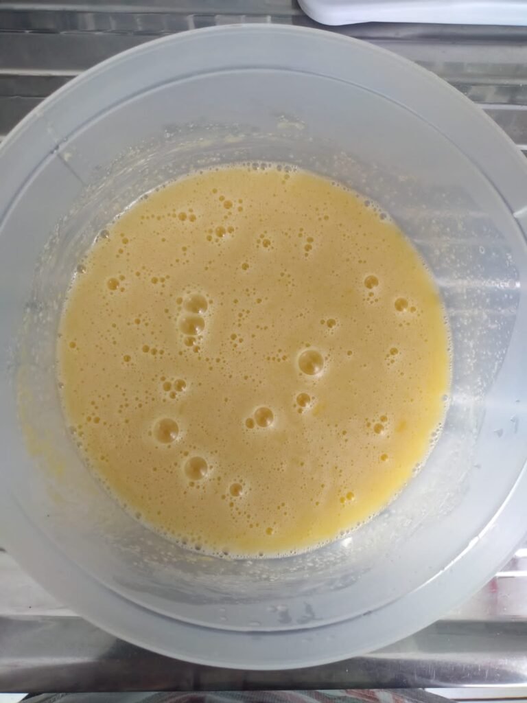 Bolo caseirinho de frutas