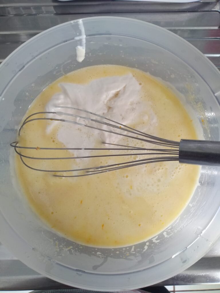 Bolo caseirinho de frutas