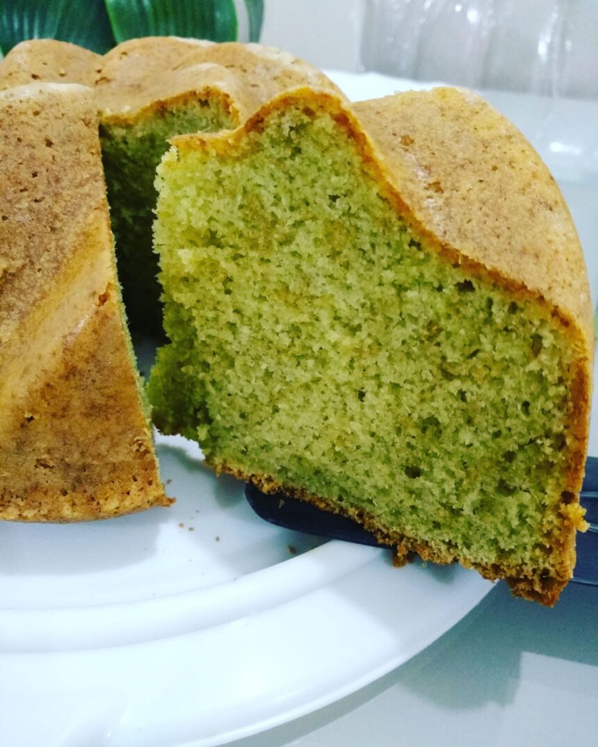 bolo de capim cidreira