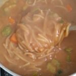Sopa de feijão com macarrão 5
