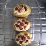 Batata Recheada com Requeijão e bacon 6