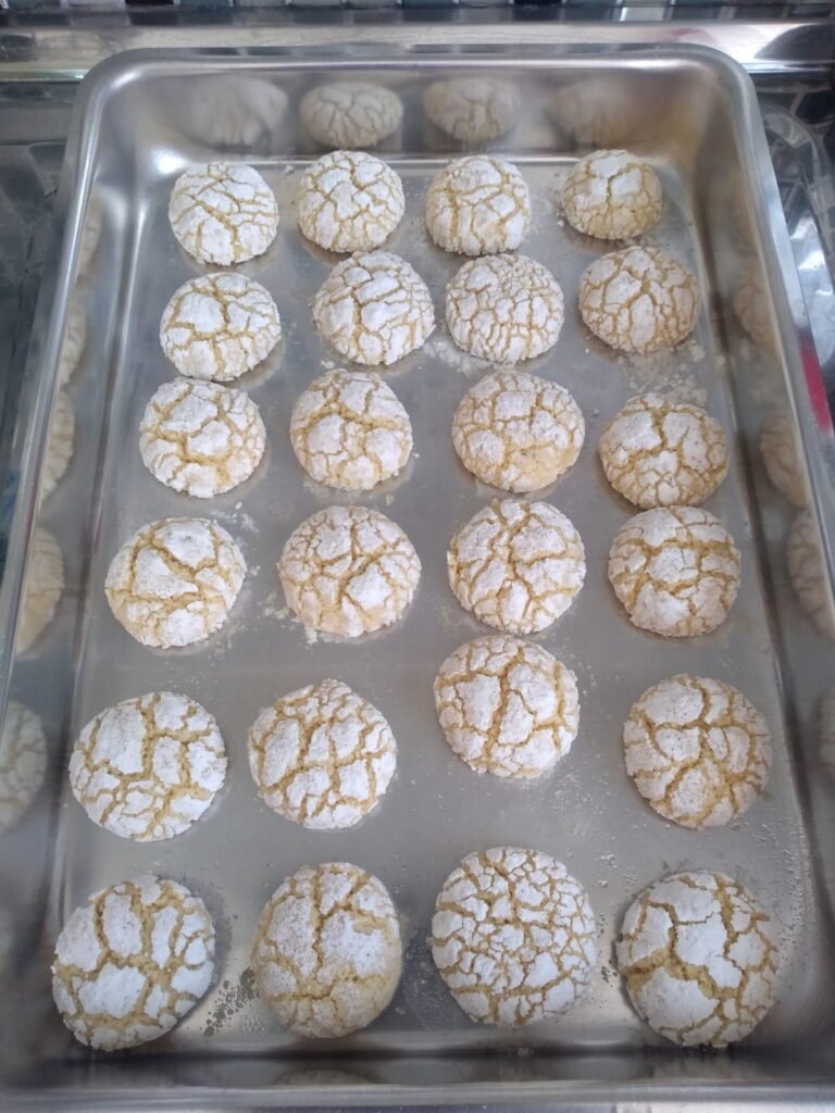 Biscoitinho Craquelado de Limão