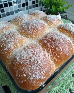 Pão Doce de Leite Condensado