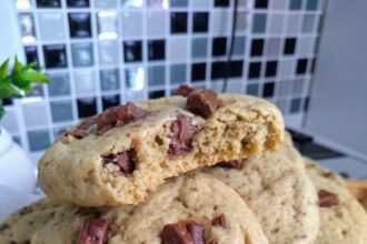 Cookies com Chocolate
