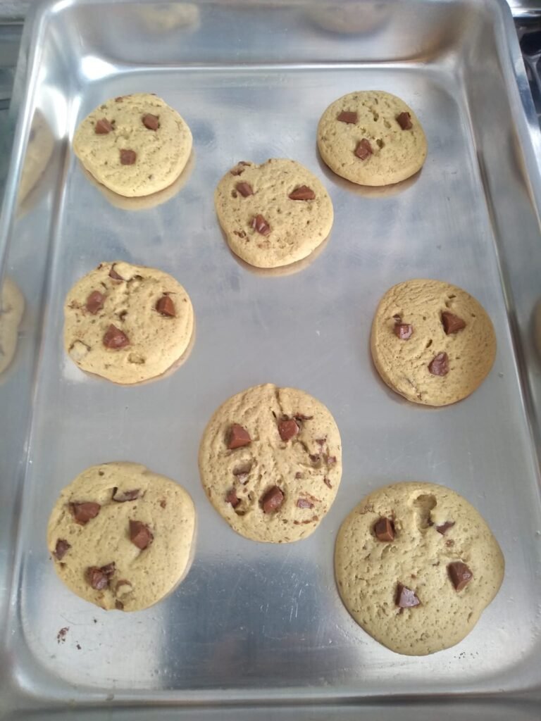 Cookies com Chocolate 8 Cookies com Chocolate