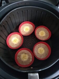 Bolinho de Banana Fit na Airfryer 3