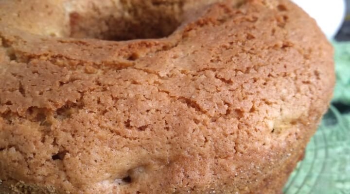 Bolo de Maça na Airfryer