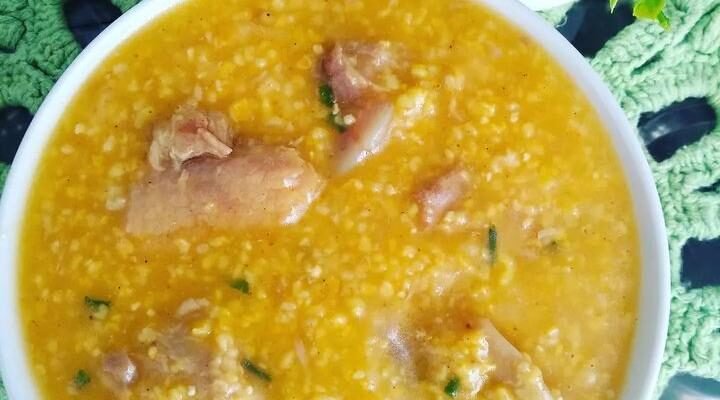 Canjiquinha com Suã de Porco na Pressão