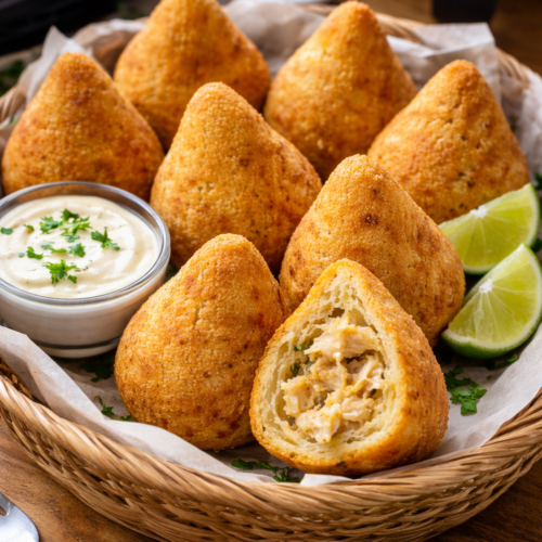 Coxinha de Batata na Air Fryer: Crocante e Sem Fritura em 20 Minutos 2 Coxinha de Batata na Air Fryer