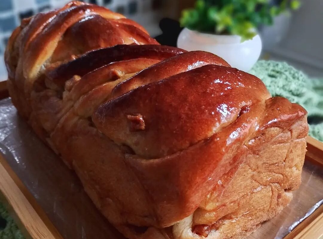 Babka de Maçã com Canela: Pão Doce Trançado Fofinho 1 Babka de Maçã com Canela: Pão Doce Trançado Fofinho
