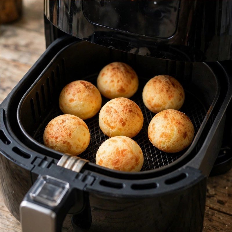 Bolinha de Queijo na Air Fryer: Crocante e Cremosa Sem Fritura 5 Bolinha de Queijo na Air Fryer