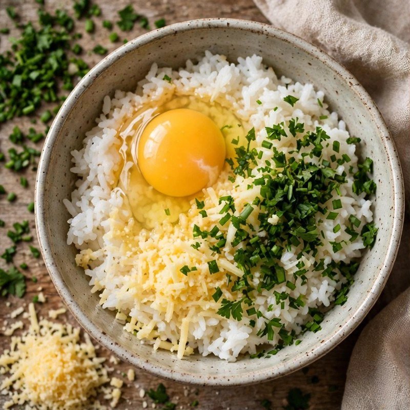 Bolinho de Arroz na Air Fryer: Crocante, Fácil e Sem Fritura 3 Bolinho de Arroz na Air Fryer
