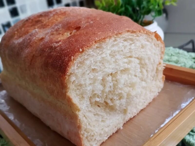 Pão de Forma Caseiro Sem Sova: Macio, Fácil e Econômico